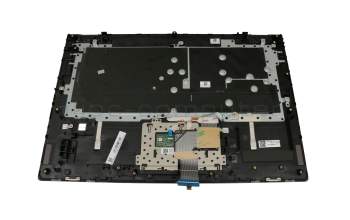 SN20M61649 teclado incl. topcase original Lenovo US (Inglés) gris/canaso con retroiluminacion
