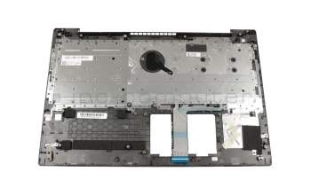 SN20M62881 teclado incl. topcase original Lenovo IT (italiano) gris/canaso