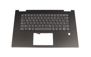 SN20Q40846 teclado incl. topcase original Lenovo DE (alemán) gris/canaso con retroiluminacion