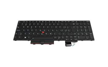 SN20Q55859-A1 teclado original Lenovo CH (suiza) negro/negro con retroiluminacion