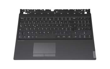 SN20T24405 teclado incl. topcase original Lenovo FR (francés) negro/negro con retroiluminacion