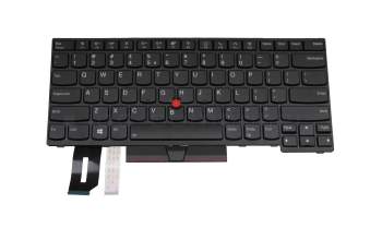 SN20V43857 teclado original Lenovo US (Inglés) negro/negro con retroiluminacion y mouse-stick