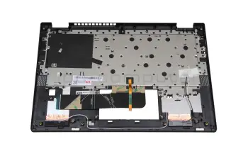 SN20W85253 teclado incl. topcase original Lenovo DE (alemán) gris/canaso con retroiluminacion