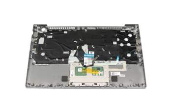 SN20Z38332 teclado incl. topcase original Lenovo DE (alemán) antracita/plateado con retroiluminacion