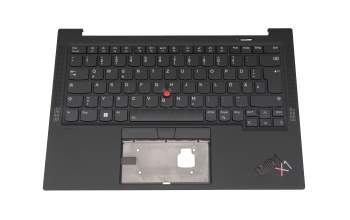 SN20Z77397-01 teclado incl. topcase original Lenovo DE (alemán) negro/negro con retroiluminacion y mouse stick