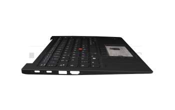 SN20Z77397-01 teclado incl. topcase original Lenovo DE (alemán) negro/negro con retroiluminacion y mouse stick