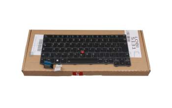 SN21H76762 teclado original Lenovo DE (alemán) negro/negro con retroiluminacion y mouse-stick
