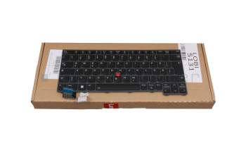 SN21H76995AB teclado original Lenovo DE (alemán) negro/negro con retroiluminacion y mouse-stick