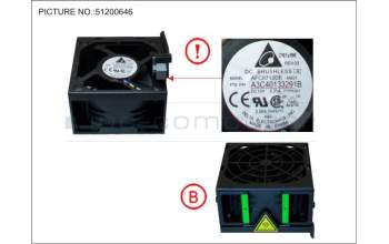 Fujitsu SNP:A3C40133291 LÜFTERMODUL 70X70