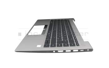 SP5CD21928N5 teclado incl. topcase original HP DE (alemán) negro/plateado con retroiluminacion