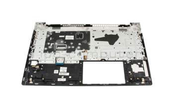 SP5CD530116C teclado incl. topcase original HP DE (alemán) negro/plateado con retroiluminacion