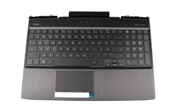 SP5CD8279 teclado incl. topcase original HP DE (alemán) negro/negro con retroiluminacion