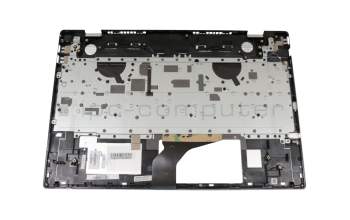 SP5CD9317K7G teclado incl. topcase original HP DE (alemán) plateado/plateado con retroiluminacion (Tarjeta gráfica GTX)