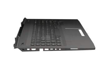 SP5CD9425FWB teclado incl. topcase original HP DE (alemán) negro/negro con retroiluminacion
