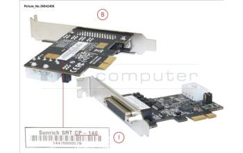 Fujitsu DUAL SERIAL CARD PCIE para Fujitsu Esprimo P557