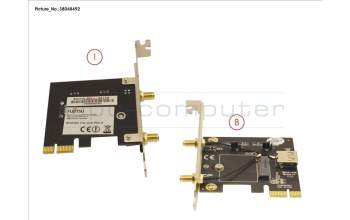 Fujitsu PCI-E M.2 BOARD (W. FH BRACKET) para Fujitsu Esprimo D538