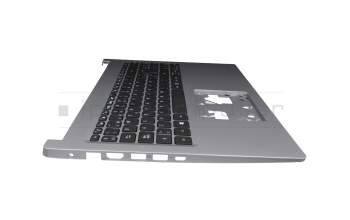 SSV05T_A72B teclado incl. topcase original Acer SP (español) negro/plateado