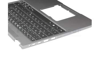 SV03P_A85BWL1 teclado incl. topcase original Acer DE (alemán) negro/canaso con retroiluminacion