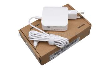Samsung ATIV Book 9 Style (NT910S5J) original cargador 65 vatios EU wallplug blanca pequeño