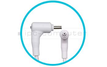 Samsung ATIV Book 9 Style (NT910S5J) original cargador 65 vatios EU wallplug blanca pequeño