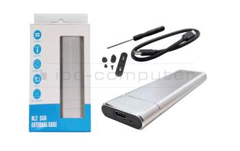 Schenker S406 (N240JU) Caja para SSD M.2 compatible con SATA/PCIe