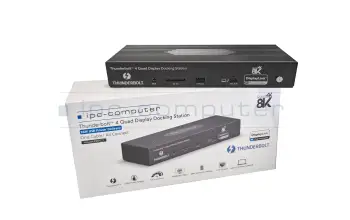 Schenker XMG NEO 17-E24 Thunderbolt 4 Quad Display replicador de puertos incl. 160W cargador de IPC-Computer