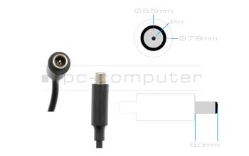 Segway Ninebot eKickScooter Max G30LE original cargador 71 vatios EU wallplug redondeado