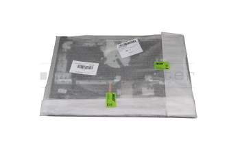 T011C2 Teclado incl. topcase DE (alemán) negro/negro con retroiluminacion