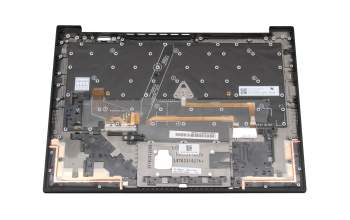 T015LR Teclado incl. topcase DE (alemán) negro/negro con retroiluminacion y mouse stick b-stock