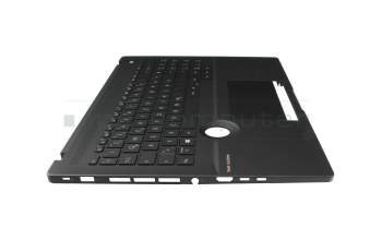 T037A1 Teclado incl. topcase DE (alemán) negro/negro con retroiluminacion (ASUS Dial)
