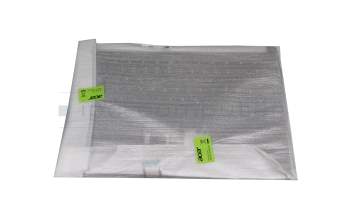 T042C1 Teclado incl. topcase DE (alemán) blanco/negro