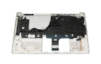 T048H1 Teclado incl. topcase DE (alemán) gris/plateado