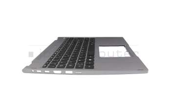 T058C2 Teclado incl. topcase FR (francés) gris/canaso con retroiluminacion