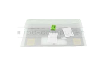 T079C1 Teclado incl. topcase DE (alemán) negro/azul/negro con retroiluminacion