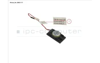 Fujitsu SPEAKER (INT.), W/ CABLE (80MM) para Fujitsu Esprimo Q556/2 Q556D/2