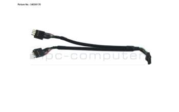Fujitsu T26139-Y3893-V211 CABLE Y USB INT 10PIN