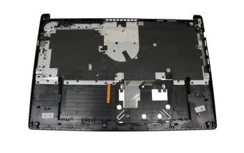 T51555 Teclado incl. topcase DE (alemán) negro/canaso con retroiluminacion