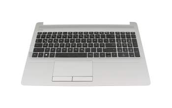 TH25GR Teclado incl. topcase DE (alemán) negro/plateado b-stock