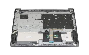 TLI317 Teclado incl. topcase DE (alemán) gris/plateado