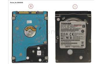 Fujitsu SSHD 500GB 2.5 8GB S3/TOS 4K-AF (7MM) para Fujitsu Esprimo P956