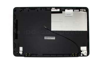 Tapa para la pantalla 39,6cm (15,6 pulgadas) negro original estriado (1x antena) para Asus A555LJ