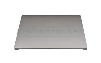 Tapa para la pantalla 39,6cm (15,6 pulgadas) plata original para MSI Modern 15 A10RAS/A10RB/A10RBS (MS-1551)