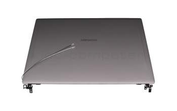 Tapa para la pantalla incl. bisagras 39,6cm (15,6 pulgadas) plata original para Medion Akoya P15651 (M15TNN)