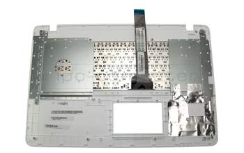 Teclado (DE) negro/blanco - sin touchpad para Asus F751LD