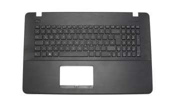 Teclado (DE) negro/negro - sin touchpad para Asus F751LN