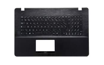Teclado (FR) negro/negro - sin touchpad para Asus F751LAV