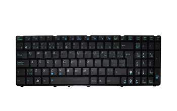 Teclado CA (canadiense) color negro/chiclet negro brillante original para Asus X73