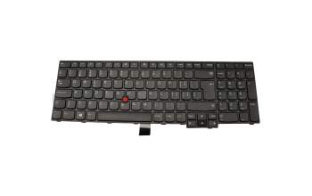 Teclado CH (suiza) color negro/chiclet negro con mouse-stick original para Lenovo ThinkPad E575 (20H8)