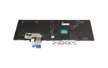 Teclado CH (suiza) color negro/chiclet negro con retroiluminación original para Lenovo ThinkPad T15g Gen 2 (20YS/20YT)