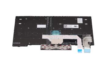 Teclado CH (suiza) color negro/chiclet negro con retroiluminación y mouse-stick original para Lenovo ThinkPad L13 Gen 2 (20VH/20VJ)